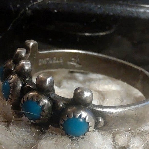 Fred Harvey Era Turquoise Ring - Picture 3 of 5